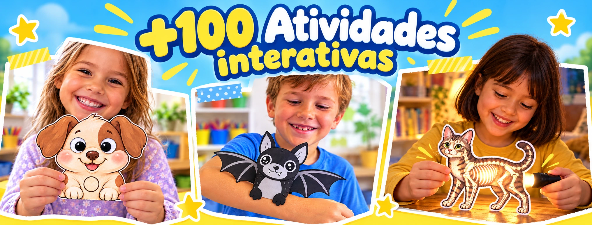 Combo com mais de 100 atividades interativas