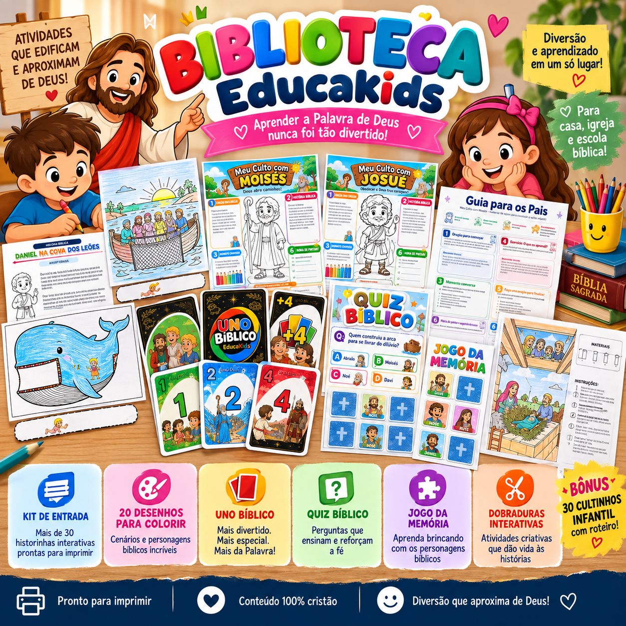 Oferta completa da Biblioteca EducaKids