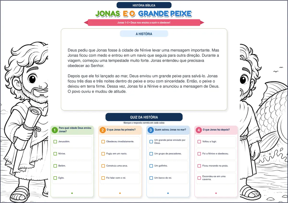 História que se Abre de Jonas
